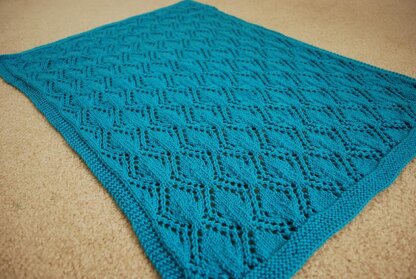 Gothic Leaves Baby Blanket