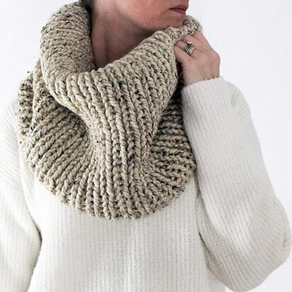 Cowl : Simplicity - knitting pattern