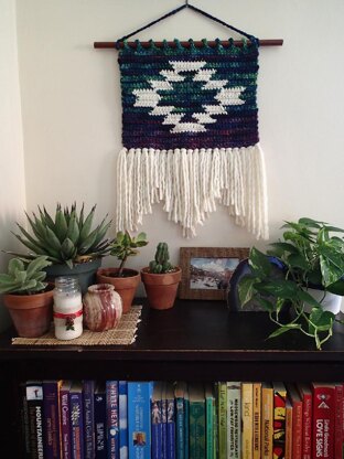 Small Mountain and Mesa Wall Hanging