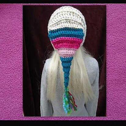 865 - Colorful Fairy Pixie Hood