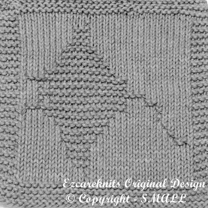 STINGRAY Cloth - knitting pattern
