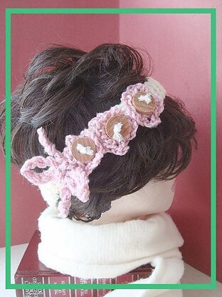 Easy Flower Headband | Crochet Pattern 213