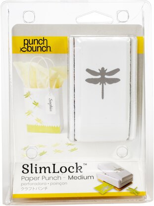 Punch Bunch SlimLock Medium Punch - Dragonfly 1"X1"