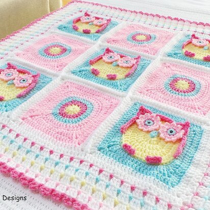 Kerrys Owl Blanket