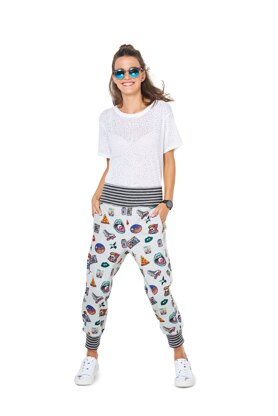 Burda Style Misses' Jogging Pull on Pant B6317 - Paper Pattern, Size 8-20