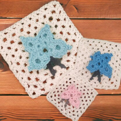 Granny Square Crochet Pattern Butterfly