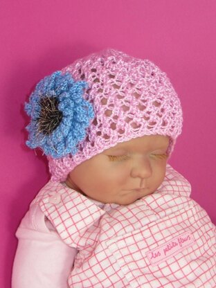 Baby Lacey Flower Skullcap