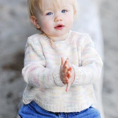 Jen Hagan Design Fundamental Baby Pullover Pattern PDF