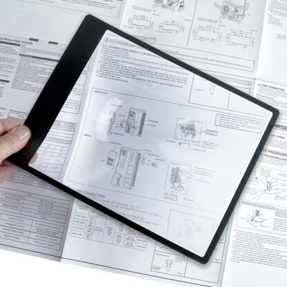 Carson MagniSheet Deluxe Framed Page Magnifier