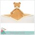 Lovey Blanket Bear Security Blanket Teddy