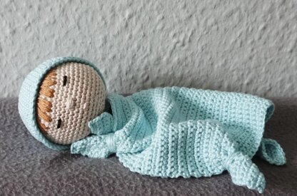 Häkelanleitung Amigurumi Schnuffeltuch Jimmy