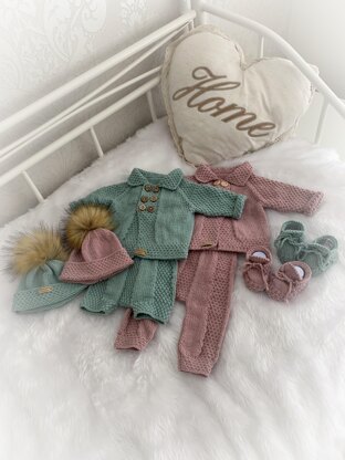 Walnut Coat and pants set