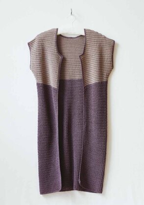 Repose Gilet in Erika Knight Studio Linen - Downloadable PDF