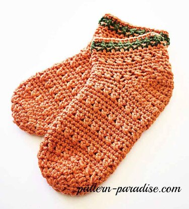 X Stitch Slipper Socks