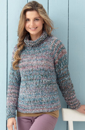 Sweaters in Hayfield Ripple Super Chunky - 7205 - Downloadable PDF