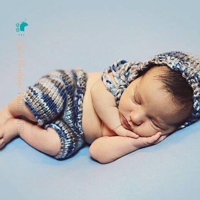 Simple Shorties Set - knitting pattern