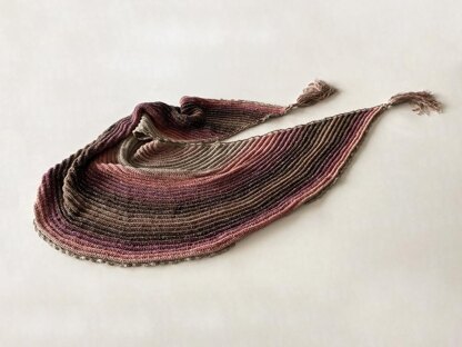 Crochet shawl pattern PDF