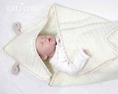 Little Lamb Hooded Baby Blanket #155