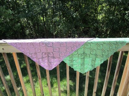 Silvertree Shawl