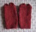 Fox Face DK fingerless gloves/mitts