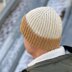 Fisherman's rib knit look crochet beanie