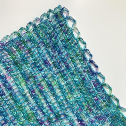 Azure Dreams Shawl