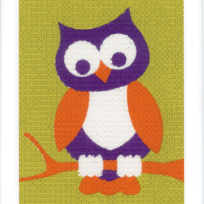 Vervaco Wise Owl Needlepoint Kit