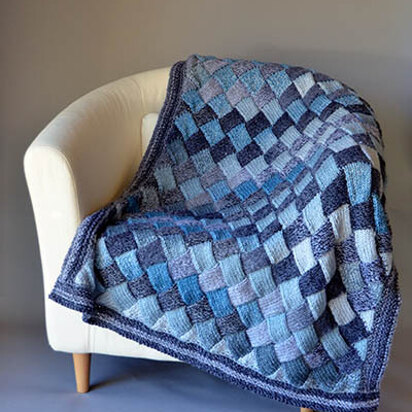 Woven Sky Throw in Universal Yarn Major - Downloadable PDF - knitting pattern