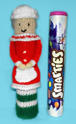 Mrs Claus Smarties Holder