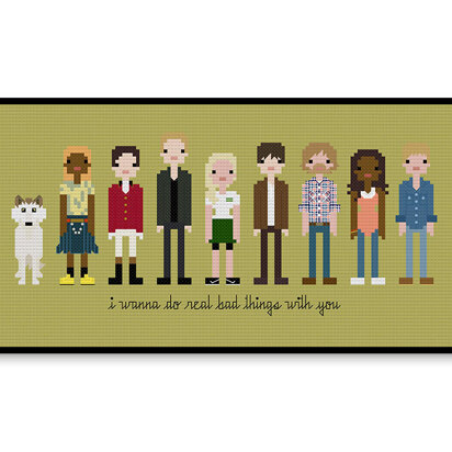 True Blood - PDF Cross Stitch Pattern