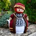 King Henry VIII 4 Cup Teapot Cosy Knitting Pattern - Novelty Teapot Cosy Knitting Pattern.