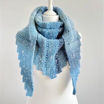 ‘Beach’ Shawl