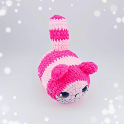 Striped Pink Cat