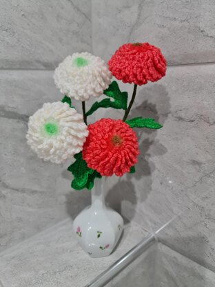 Ping Pong Chrysanthemum flowers