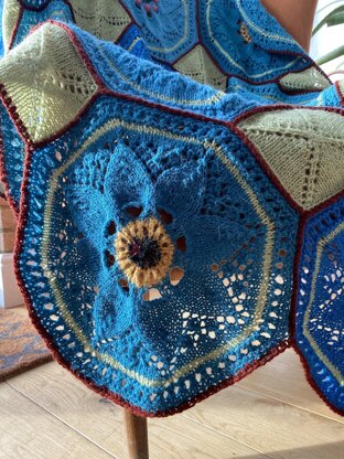 Flowery Afghan