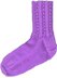 Purple Pearls Socks