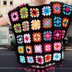 Pompom Crochet Poncho