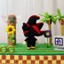 Shadow the Hedgehog Amigurumi Crochet Pattern – PDF Digital Download (English)