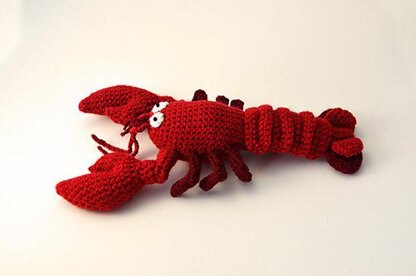 Red Lobster Crochet Pattern, Lobster Amigurumi Pattern