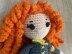 Scottish Princess amigurumi doll