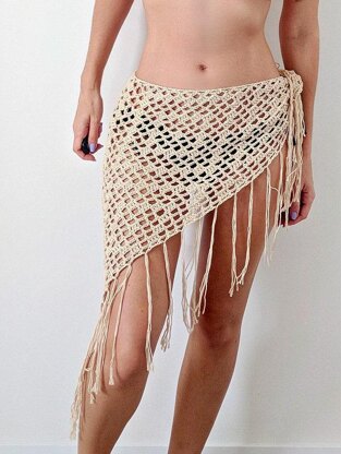 Geometric Lace Sarong