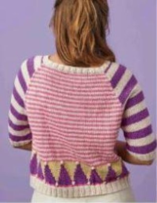 Stripes and Border Jumper