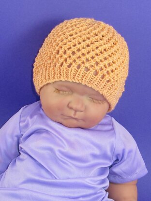 Baby Lacey Skullcap hat