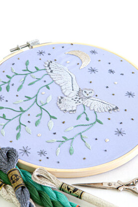 DMC Midnight Flight Embroidery Pattern - PAT1967_2