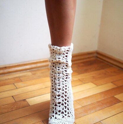 Lacy socks - slippers