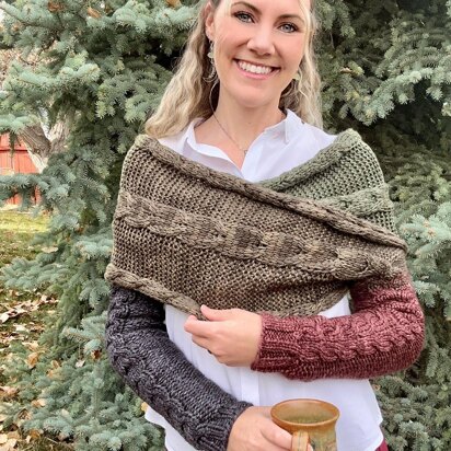 Wrapped In Cozy Shrug with Sleeves