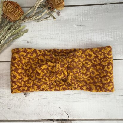 Leostirnband - knitting pattern