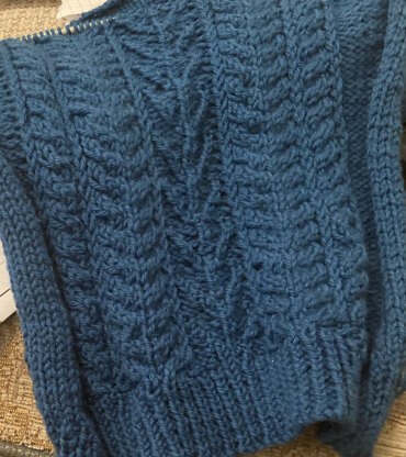 Little Fosherfolk jumper for my Grandson