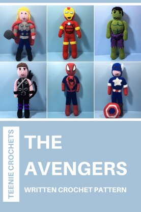 6 Avengers Crochet Pattern