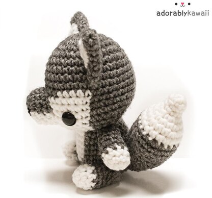 Baby Wolf Amigurumi